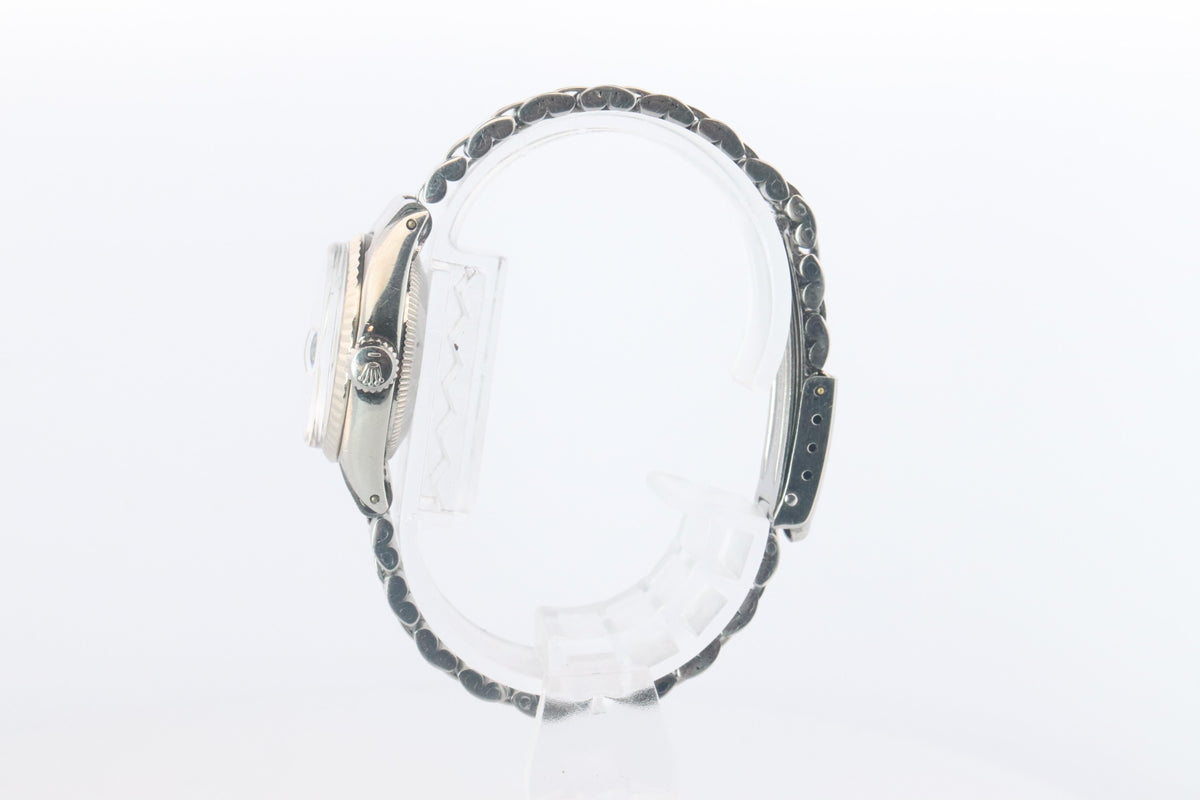 Genuine Rolex 6517 Oyster Perpetual Watch. Ladies ROLEX Automatic WG Bezel.