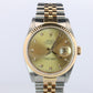 Genuine Rolex 16233G Watch. Rolex Oyster Perpetual DateJust YG Multi Tone