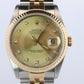 Genuine Rolex 16233G Watch. Rolex Oyster Perpetual DateJust YG Multi Tone
