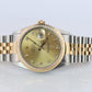 Genuine Rolex 16233G Watch. Rolex Oyster Perpetual DateJust YG Multi Tone