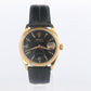 ROLEX Watch. Rolex ref. 6294 Black Dial 1950s Mens Rolex watch.