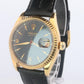 ROLEX Watch. Rolex ref. 6294 Black Dial 1950s Mens Rolex watch.