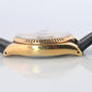 ROLEX Watch. Rolex ref. 6294 Black Dial 1950s Mens Rolex watch.