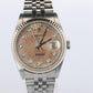 Genuine Rolex 16234G Watch. Rolex Oyster DateJust Tropical Jubilee Diamond Dial.