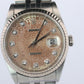 Genuine Rolex 16234G Watch. Rolex Oyster DateJust Tropical Jubilee Diamond Dial.