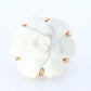 Chanel Camelia Ring. Genuine CHANEL 18k 750 Camelia Chalcedony Ring.