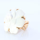 Chanel Camelia Ring. Genuine CHANEL 18k 750 Camelia Chalcedony Ring.