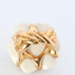 Chanel Camelia Ring. Genuine CHANEL 18k 750 Camelia Chalcedony Ring.