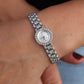 Genuine 18k Rolex 2604 Precision . 18k Gold Ladies Diamond Rolex Manual Watch