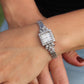 Genuine 18k Rolex 2601 Precision . 18k Gold Ladies Diamond Rolex Manual Watch