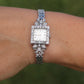 Genuine 18k Rolex 2601 Precision . 18k Gold Ladies Diamond Rolex Manual Watch