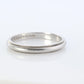 Vintage Tiffany and Co Ring. Authentic Platinum Band. T&CO Milgrain 3mm Size 10