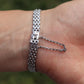 Genuine 18k Rolex 2601 Precision . 18k Gold Ladies Diamond Rolex Manual Watch