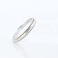 Vintage Tiffany and Co Ring. Authentic Platinum Band. T&CO Milgrain 3mm Size 10