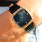 Genuine 18k Rolex Watch. 18k YG Rolex CELLINI 4084 Diamond Bezel.