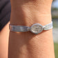 Genuine Rolex Diamond Watch. 14k WG Ladies Rolex Mechanical Windup Watch.