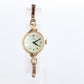 Vintage Rolex Womens Cocktail Watch. 9k Rose Gold Manual Windup.
