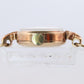 Vintage Rolex Womens Cocktail Watch. 9k Rose Gold Manual Windup.