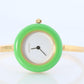 Vintage GUCCI Quartz 11/12.2  Watch. Gucci Ladies Bangle Interchange Bezel watch