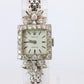 Genuine 18k Rolex 2601 Precision . 18k Gold Ladies Diamond Rolex Manual Watch