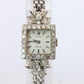 Genuine 18k Rolex 2601 Precision . 18k Gold Ladies Diamond Rolex Manual Watch