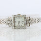 Genuine 18k Rolex 2601 Precision . 18k Gold Ladies Diamond Rolex Manual Watch