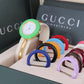 Vintage GUCCI Quartz 11/12.2  Watch. Gucci Ladies Bangle Interchange Bezel watch