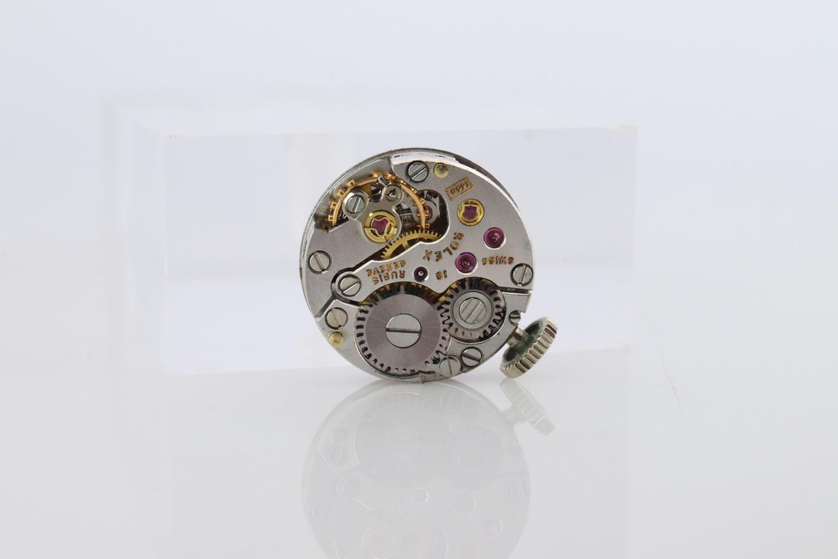 Genuine 18k Rolex 2633 Watch. 18k WG Ladies Dainty Cocktail Ladies Rolex
