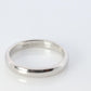 Vintage Tiffany and Co Ring. Authentic Platinum Wedding Band. T&CO 3mm Lucida