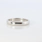 Vintage Tiffany and Co Ring. Authentic Platinum Wedding Band. T&CO 3mm Lucida