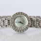 Genuine 18k Rolex 2604 Precision . 18k Gold Ladies Diamond Rolex Manual Watch