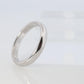 Vintage Tiffany and Co Ring. Authentic Platinum Wedding Band. T&CO 3mm Lucida