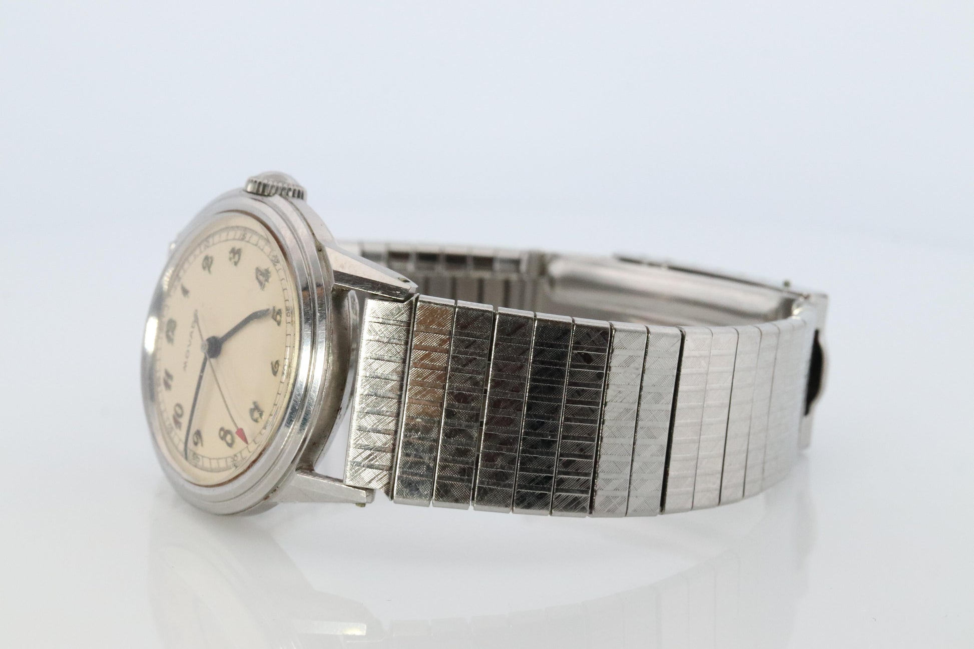 Vintage 1950s Movado Watch.  Movado Mechanical Windup Movement