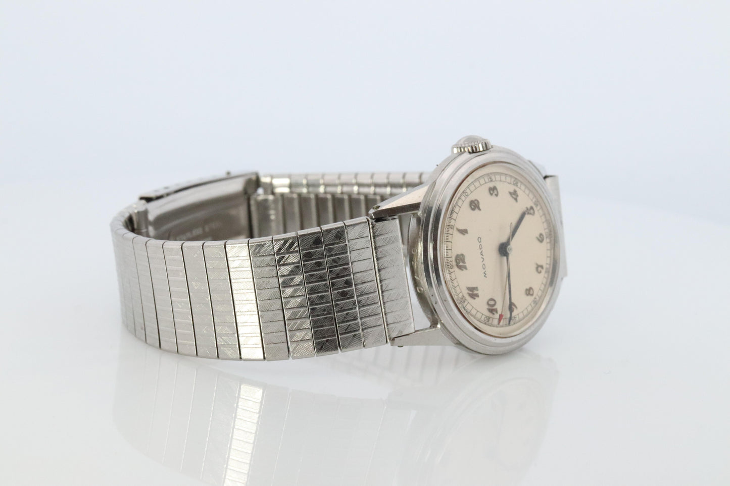 Vintage 1950s Movado Watch.  Movado Mechanical Windup Movement