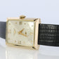 14k Longines Tank Watch. 1960s LONGINES Mens Wristwatch Manual Windup