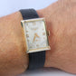 14k Longines Tank Watch. 1960s LONGINES Mens Wristwatch Manual Windup