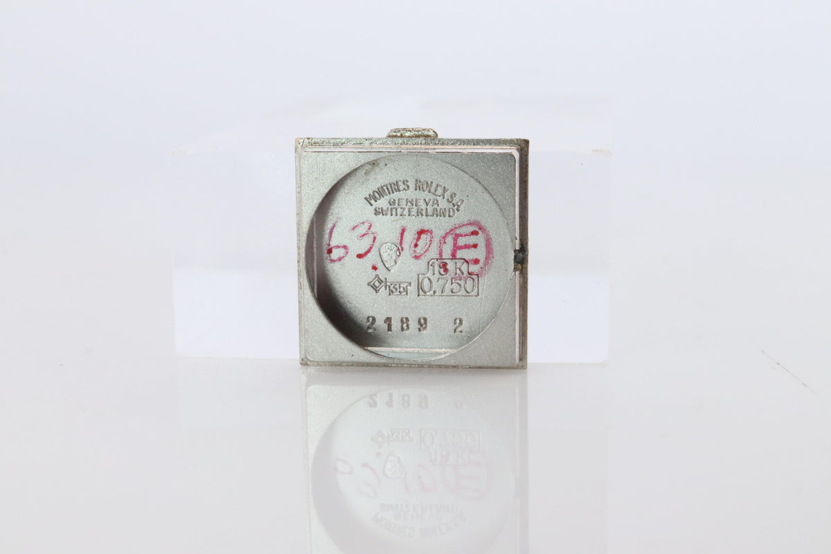 Genuine Rolex Watch. Ladies 18k Rolex 2189 Diamond Manual Watch.