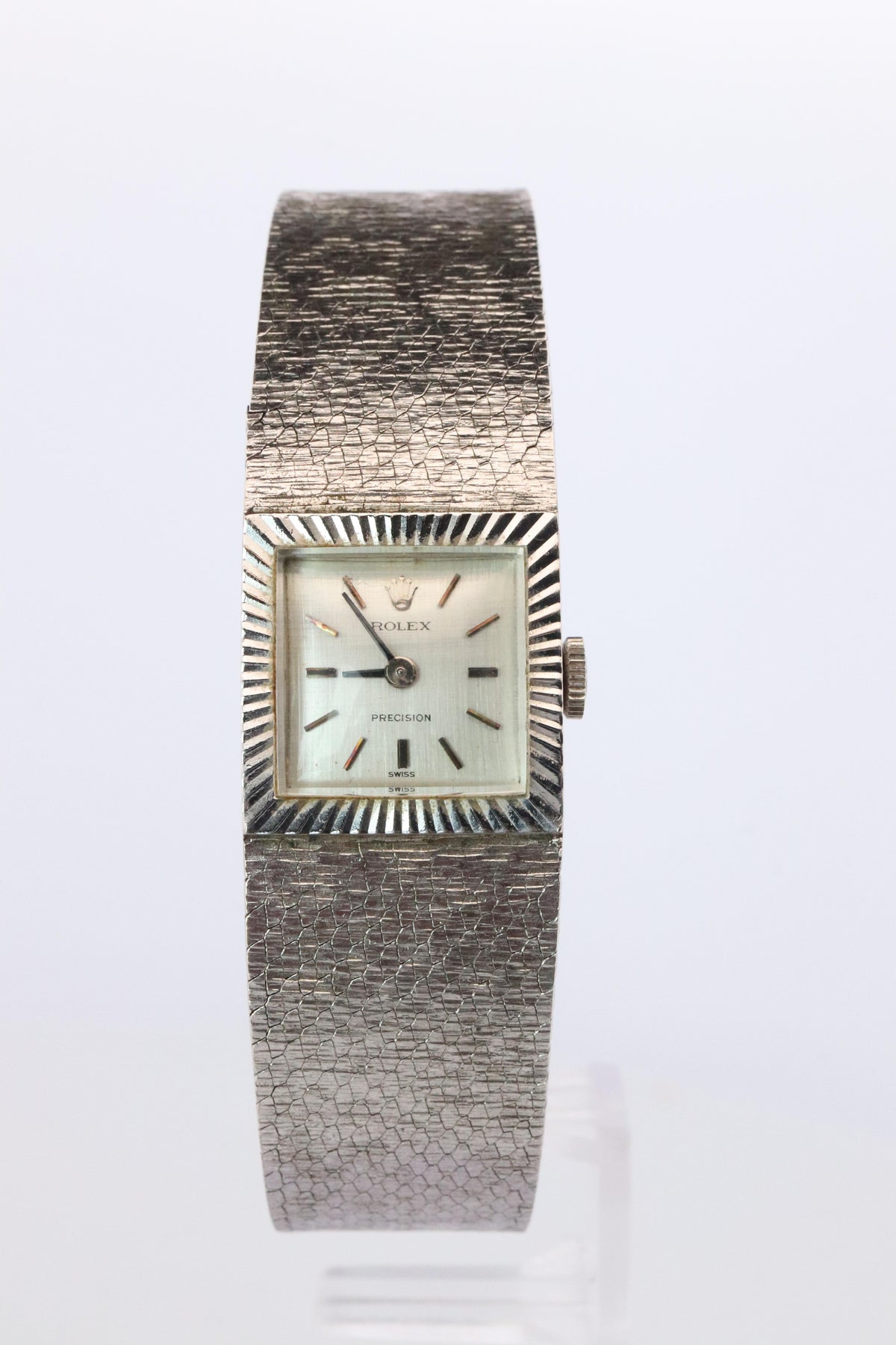 Genuine 18k Rolex Watch. ROLEX Precision 2157 Mechanical Windup. Ladies Rolex