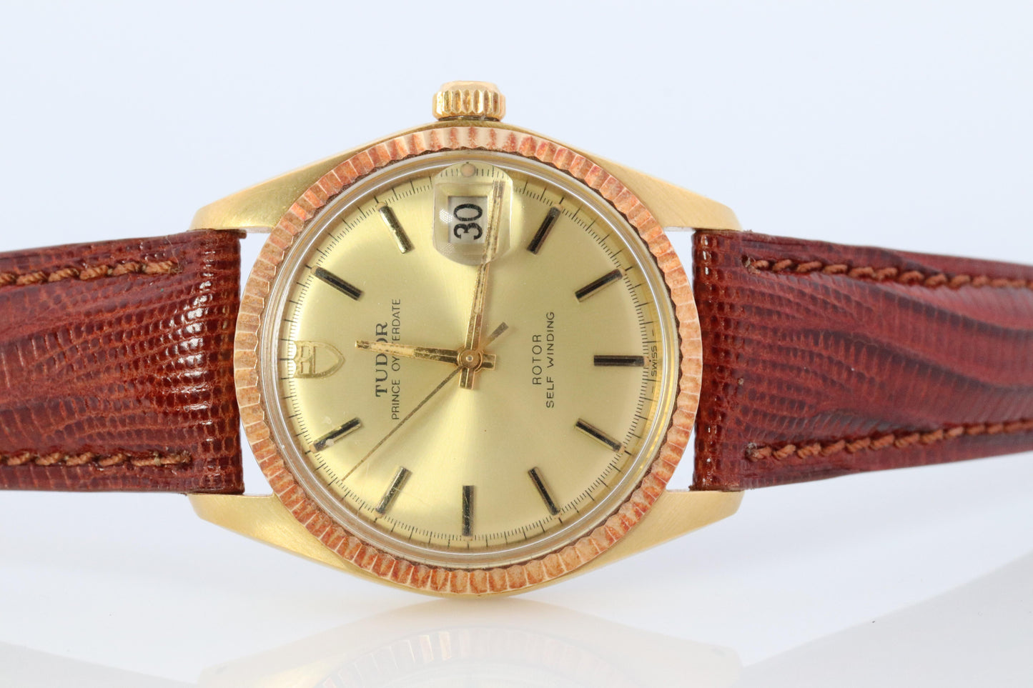 Genuine TUDOR Watch. Mens Tudor Prince Oyster Date 9071. SERVICED!