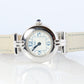 Genuine Cartier Watch. Must de Cartier Colisee Round Argent White Silver 2411