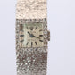 Genuine 18k Rolex Watch. ROLEX Precision 2613 TV Diamond Windup. Ladies Rolex