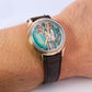 Vintage BULOVA Accutron watch. Spaceview Bulova Accutron Electric Transparent.