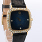 Genuine 18k Rolex Watch. 18k YG Rolex CELLINI 4084 Diamond Bezel.