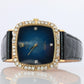 Genuine 18k Rolex Watch. 18k YG Rolex CELLINI 4084 Diamond Bezel.