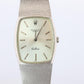 Genuine 18k Rolex 3807 Watch. 18k WG Rolex 31mm CELLINI tonneau Tank.