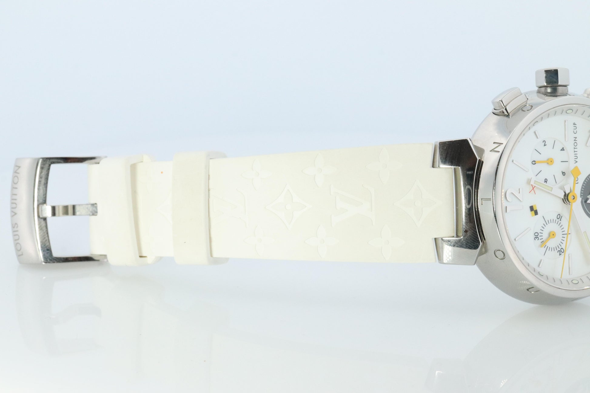 Louis Vuitton Watch. LV Tambour Cup Q11BA Chronograph Quartz
