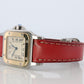 Vintage Cartier Santos Watch. Santos de Cartier 1057930 Sterling and 18k YG