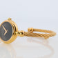 Vintage GUCCI Quartz 2700.2.L  Watch. Gucci Ladies Bangle Gold Tone Wristwatch