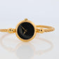 Vintage GUCCI Quartz 2700.2.L  Watch. Gucci Ladies Bangle Gold Tone Wristwatch