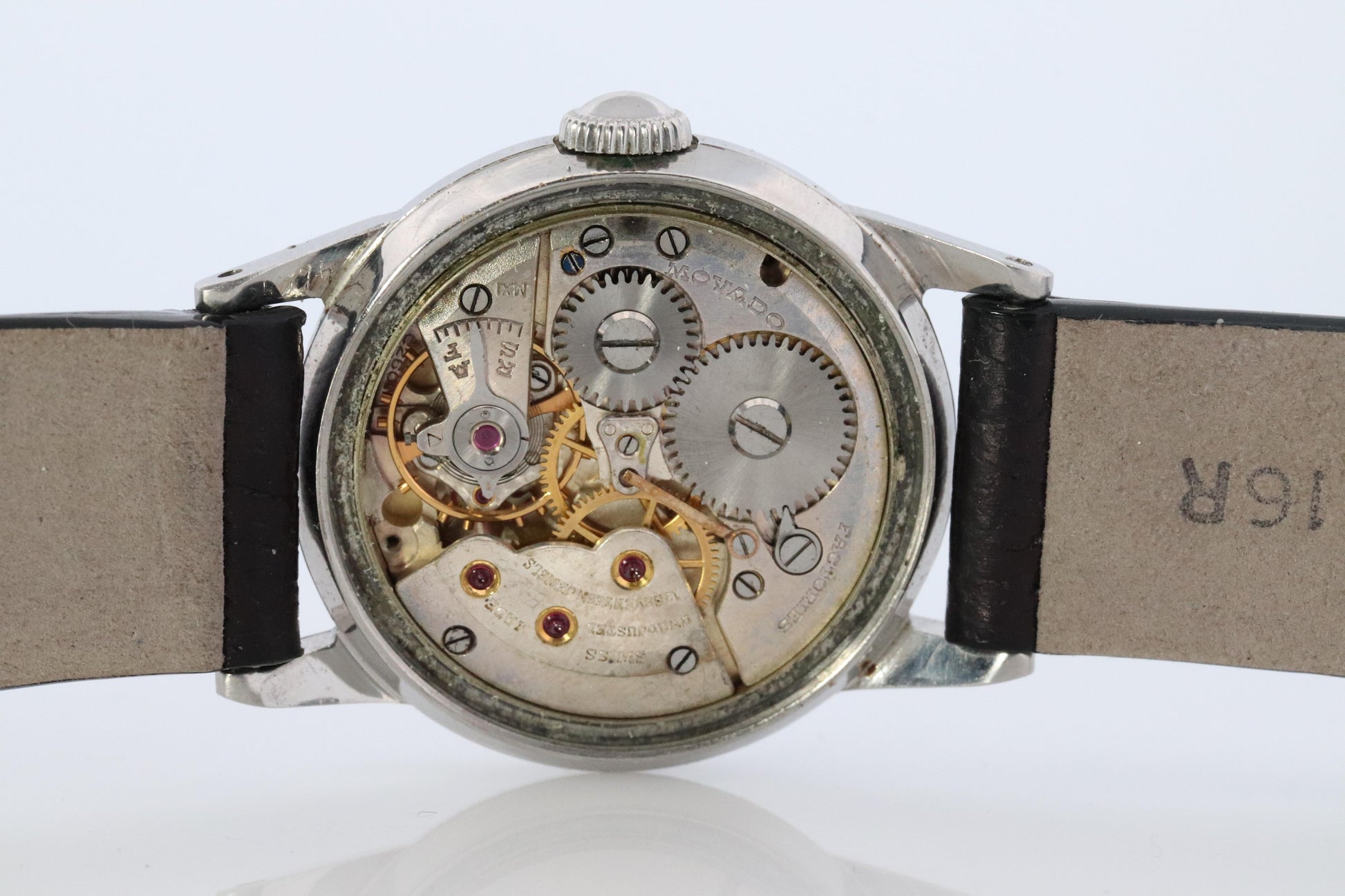 Vintage 1950s Movado Watch. 18610 Movado Mechanical Windup Movement